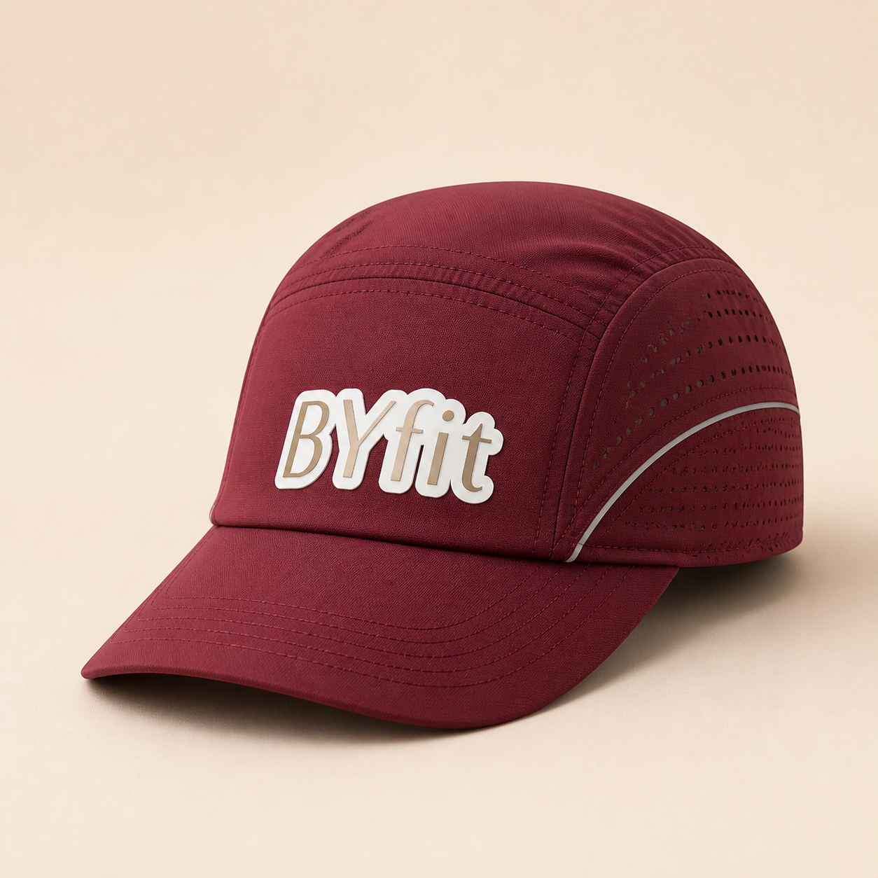 Gorra Running BYfit Wine