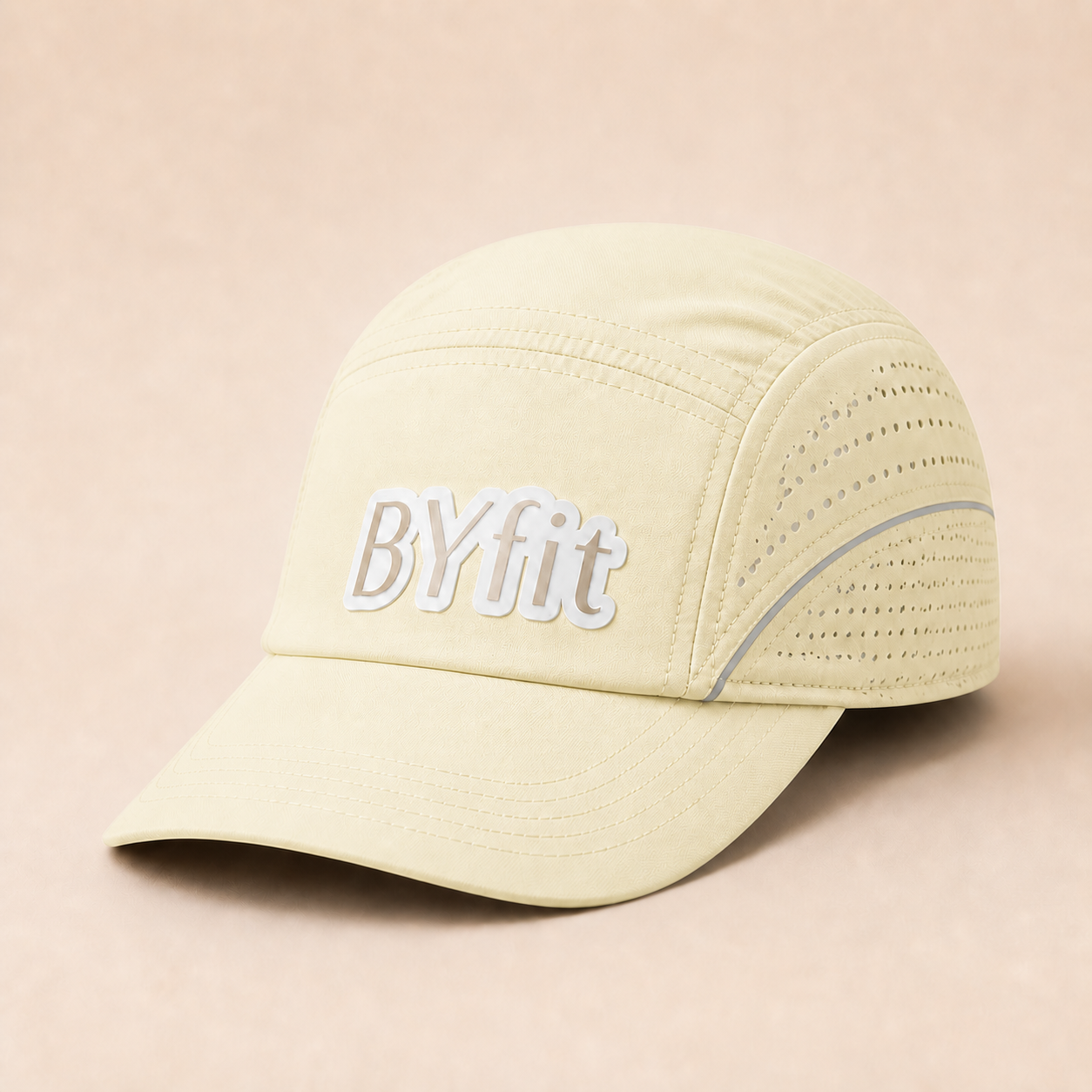 Gorra Deportiva BYfit Amarillo Suave